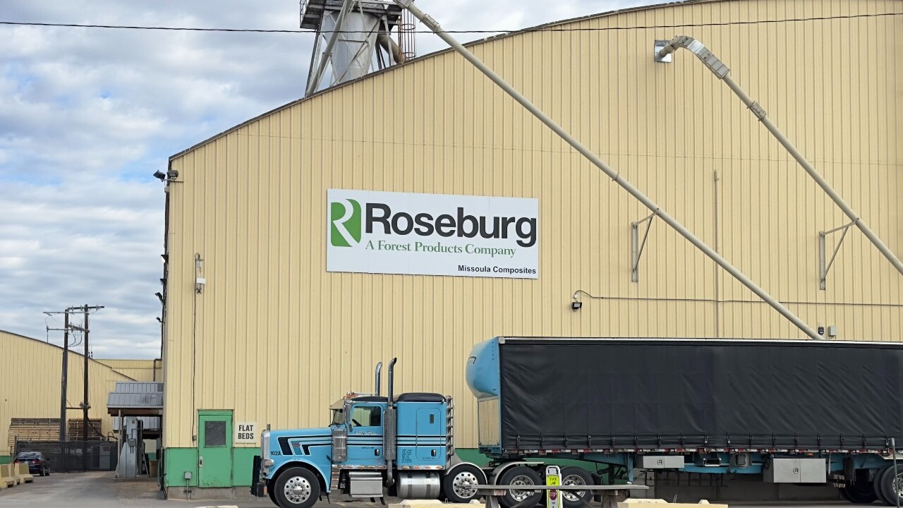 Roseburg Forest Products announces closure of Missoula