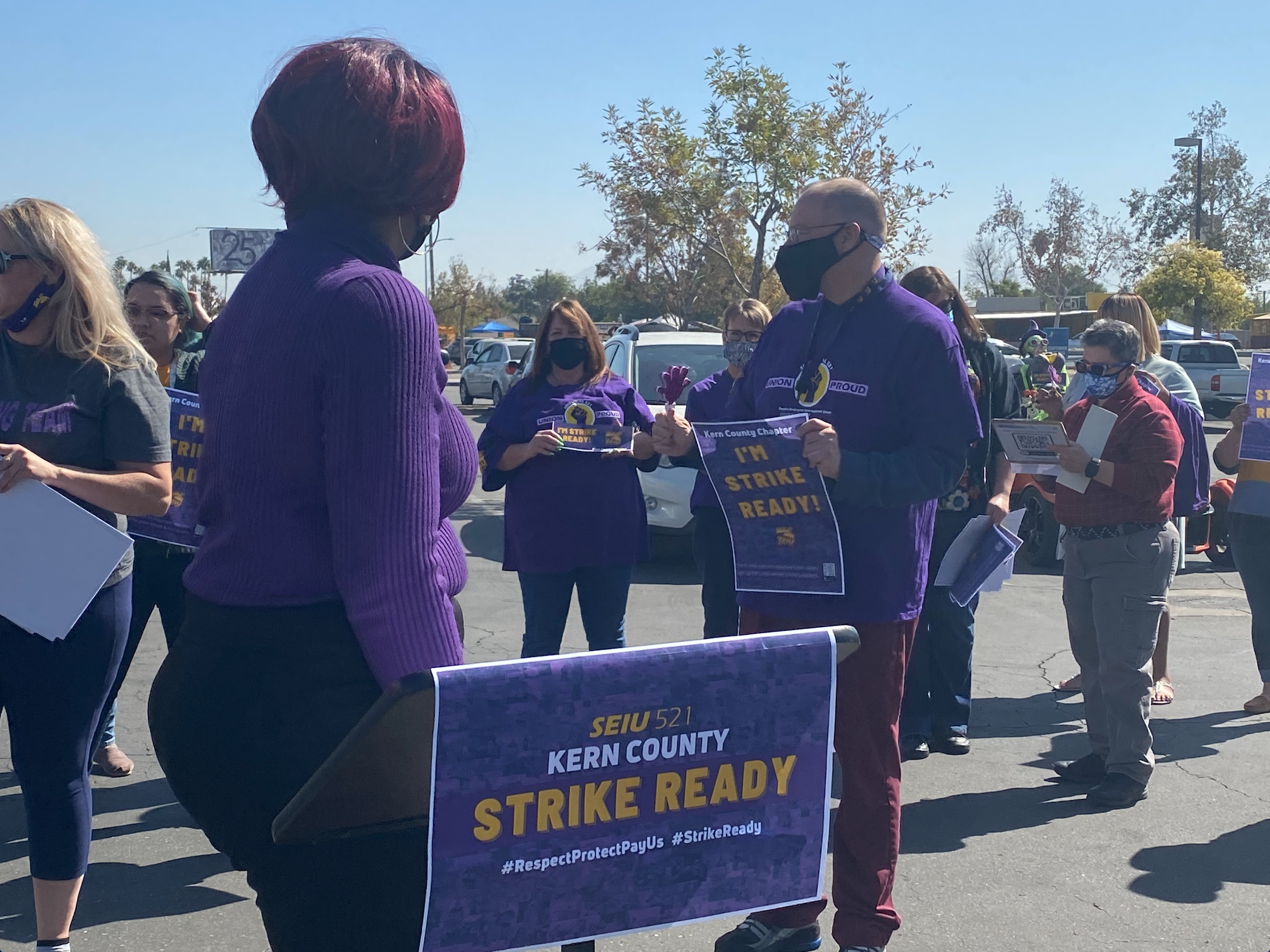 SEIU Strike