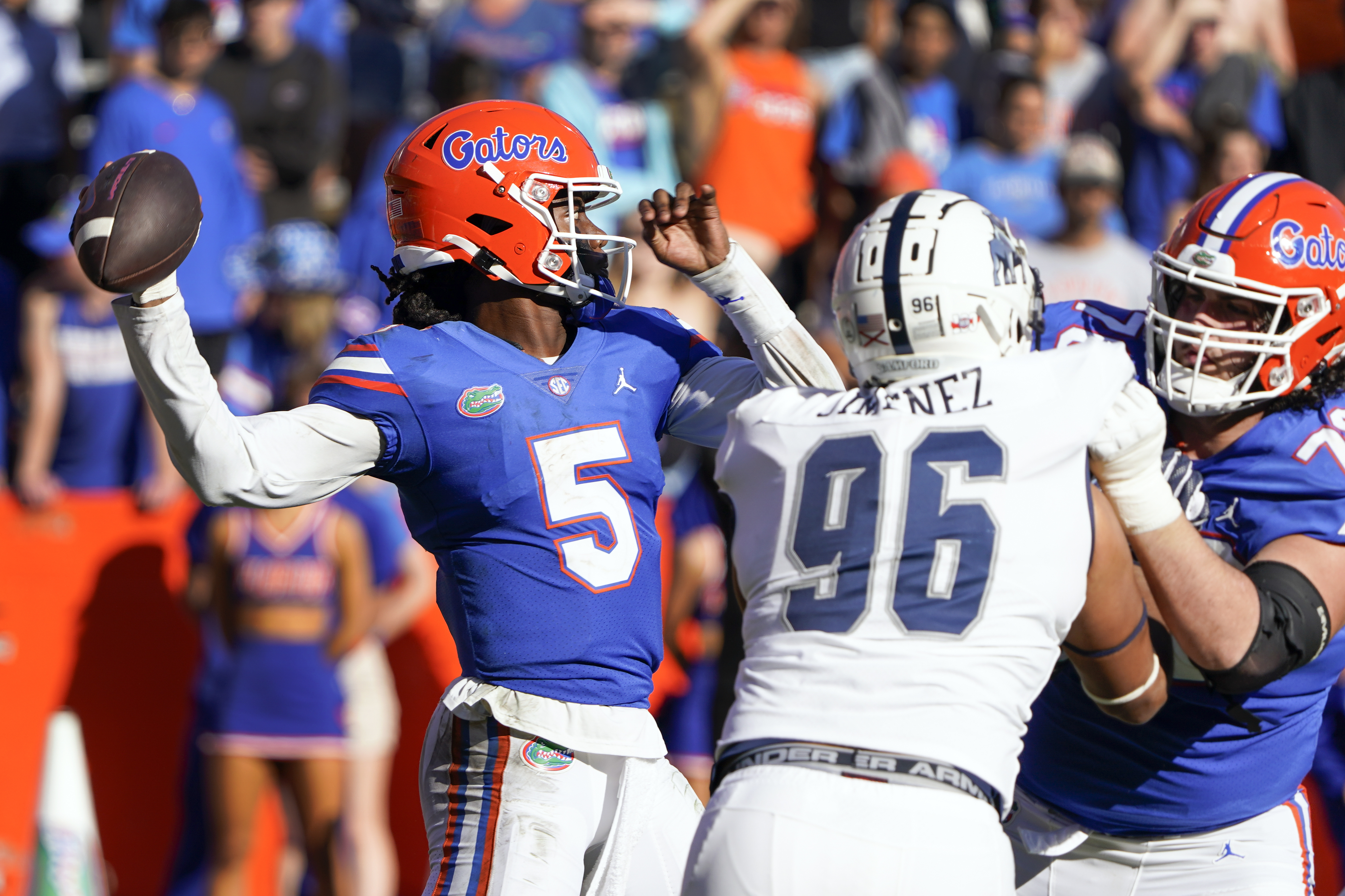 Florida Gators QB Emory Jones vs. Samford Bulldogs in 2021