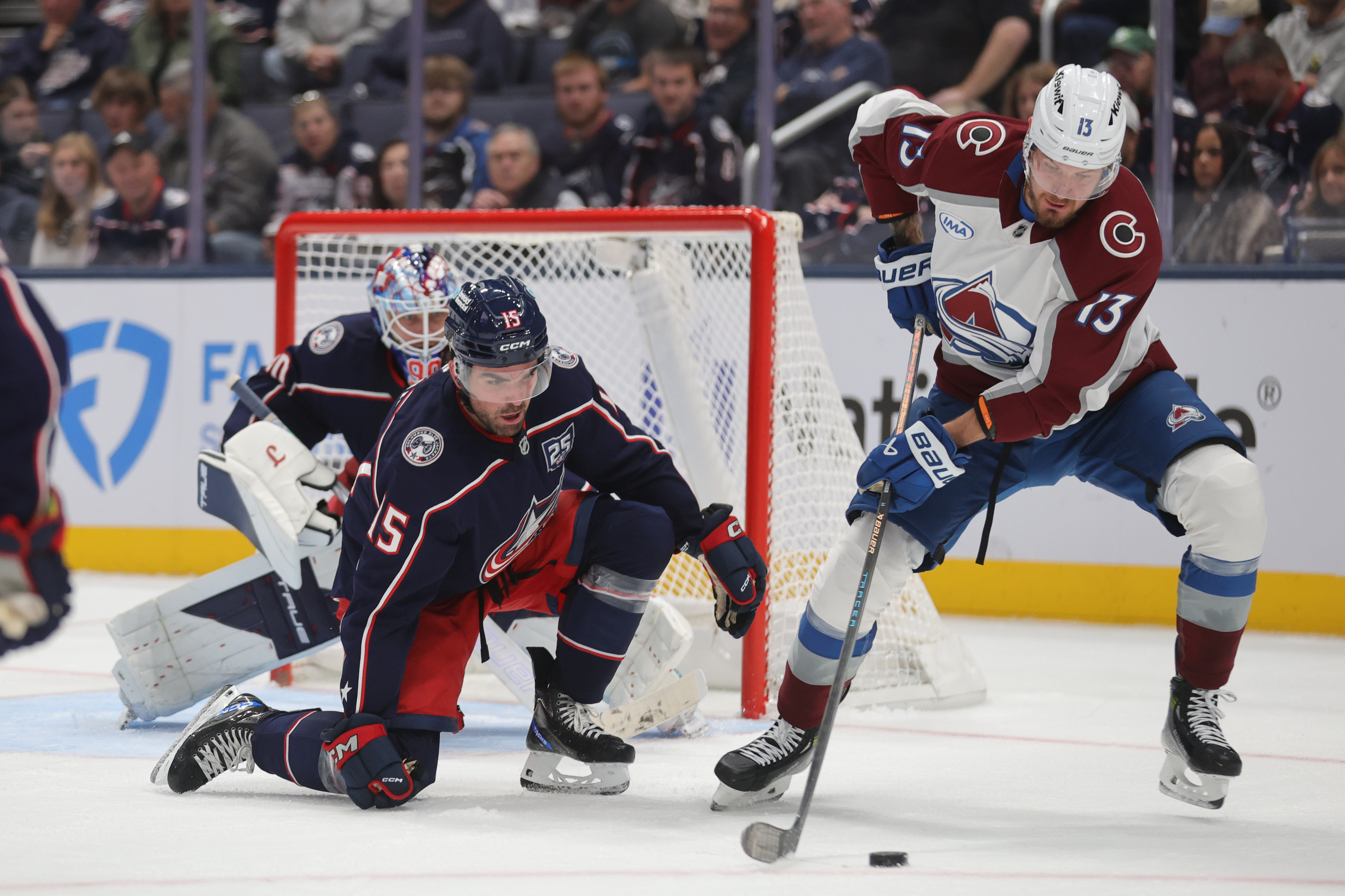 Avalanche Blue Jackets Hockey