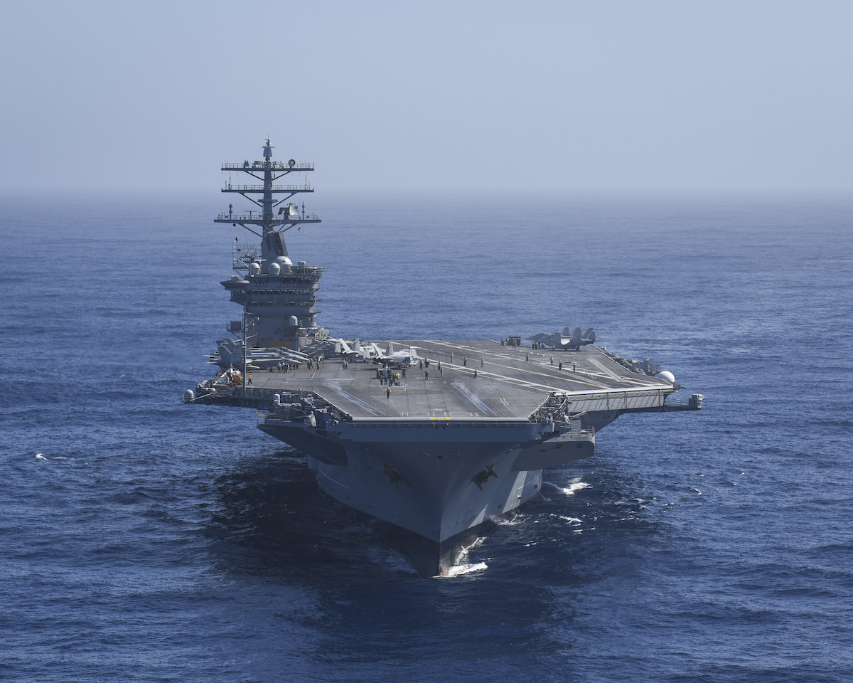 USS Nimitz conducts carrier qualifications