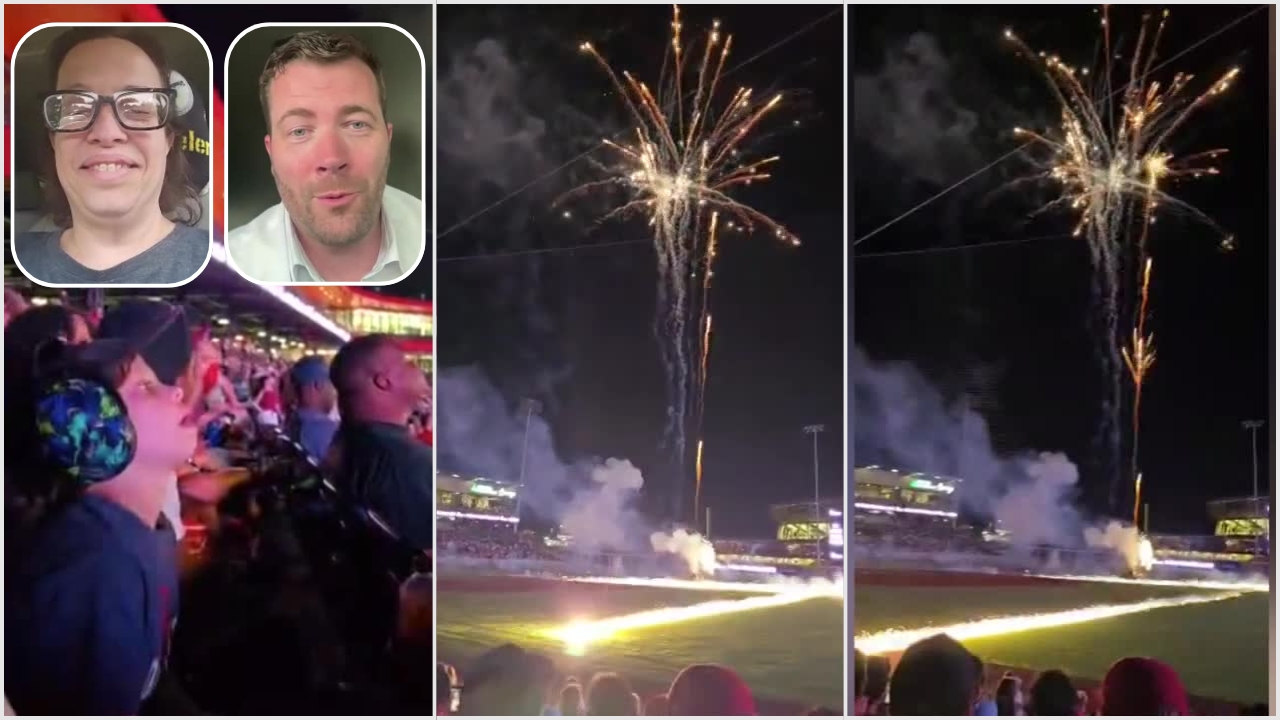 Fans describe confusion, not panic, during CarMax Park fireworks malfunction: 'We thought it was part of the show'