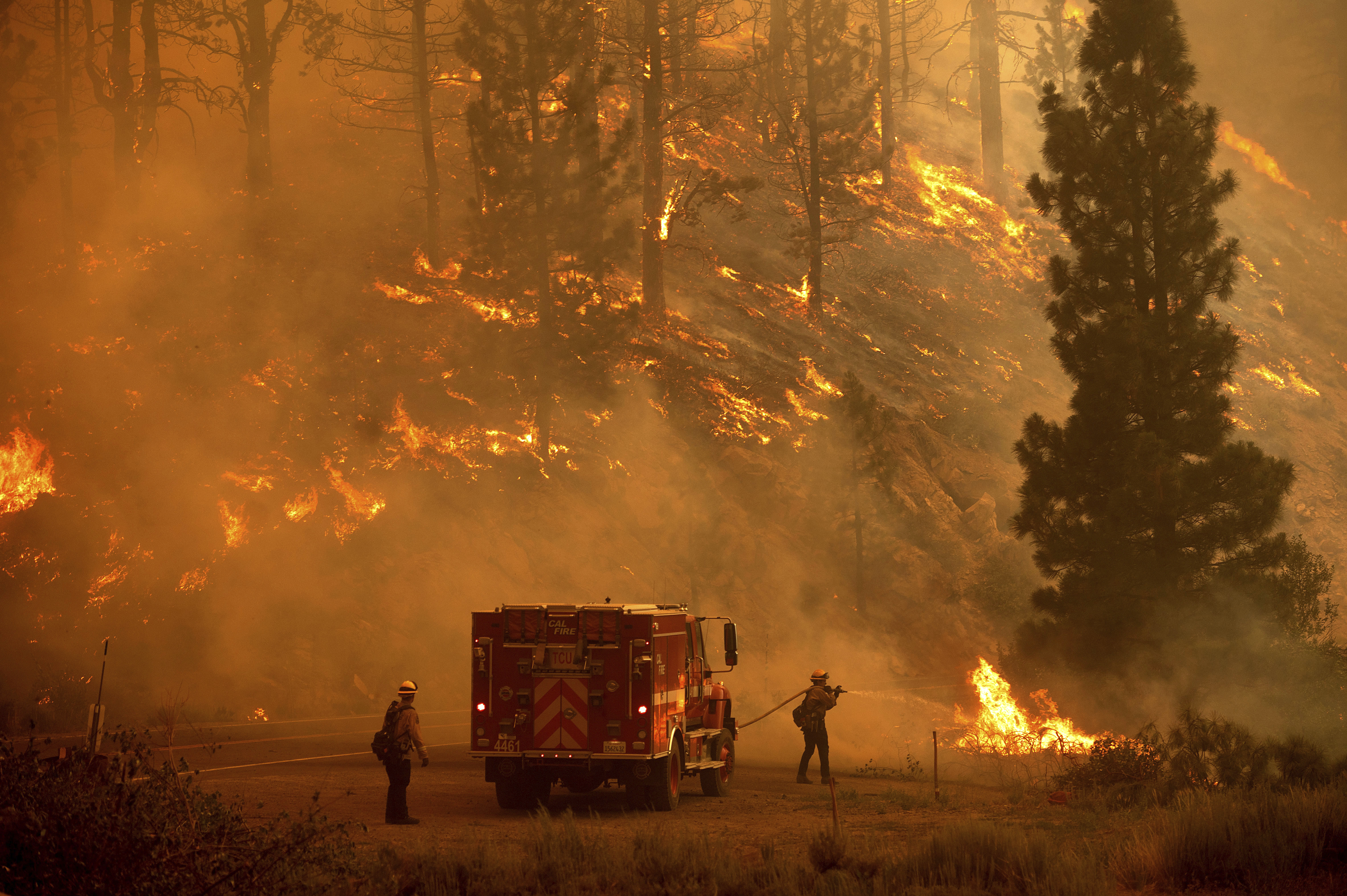 APTOPIX California Wildfires