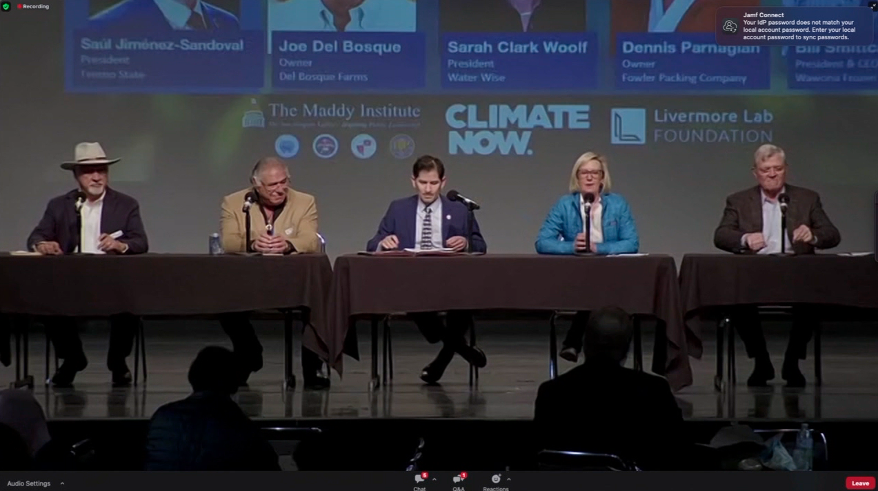 Future of Ag Summit, Fresno, March 20, 