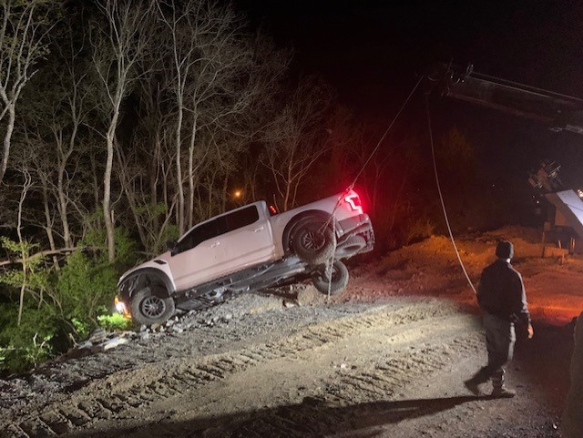 thumbnail_Wrecked Stolen Ford pickup truck.jpg