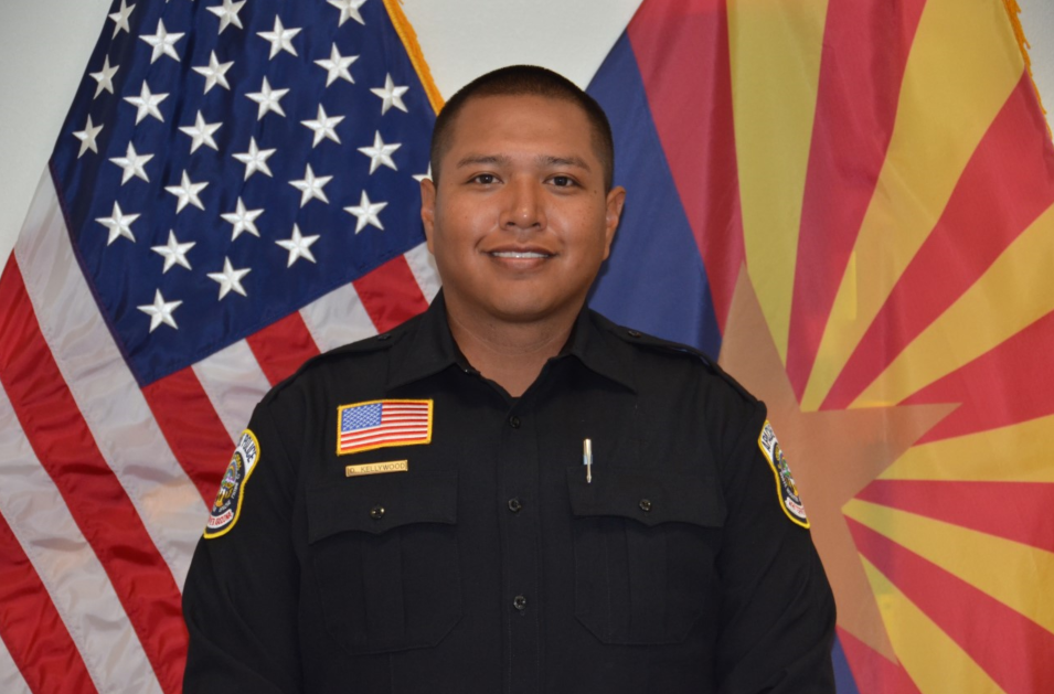 White Mountain Apache Police Officer David Kellywood