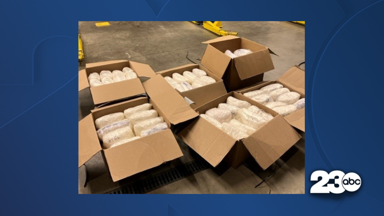 500 lbs of Crystal Meth Seized
