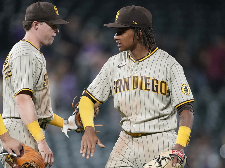 Padres Rockies Baseball cj abrams