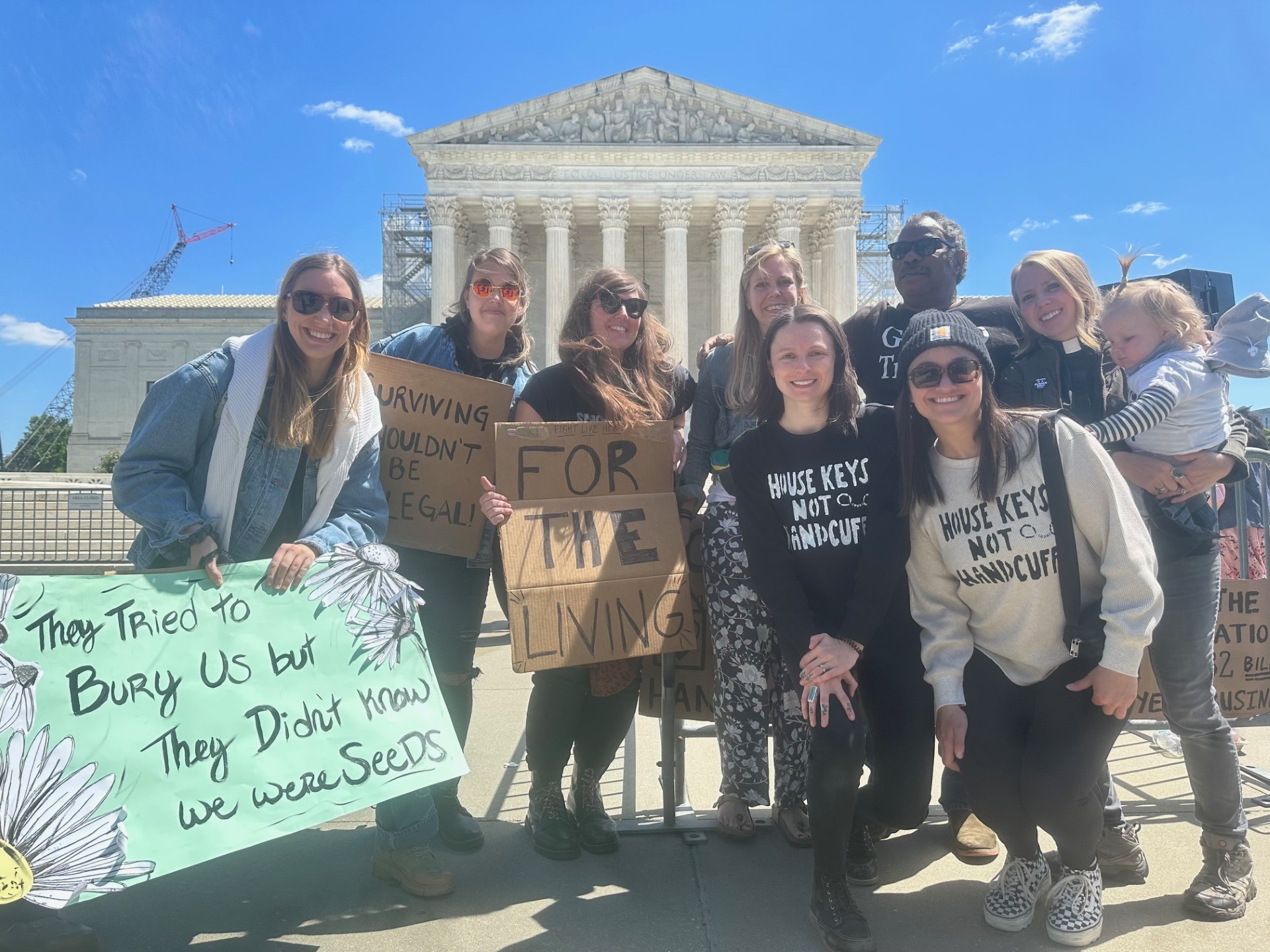 Open Table Nashville protests outside Supreme Court