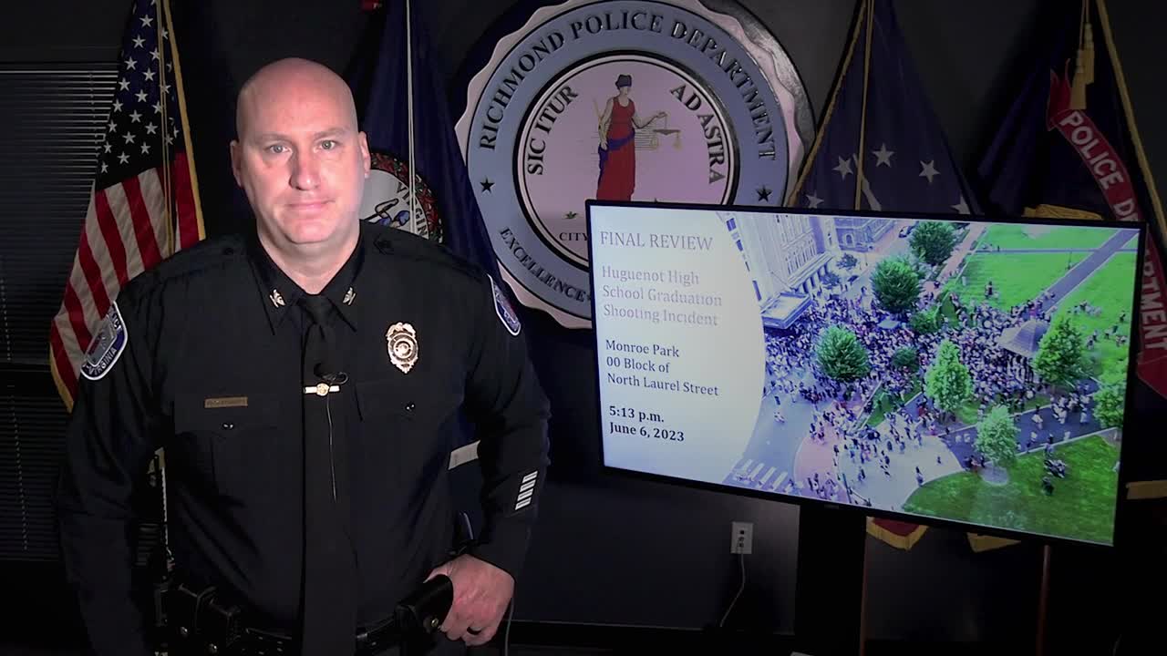 Richmond Police Chief Rick Edwards on Monroe Park shooting