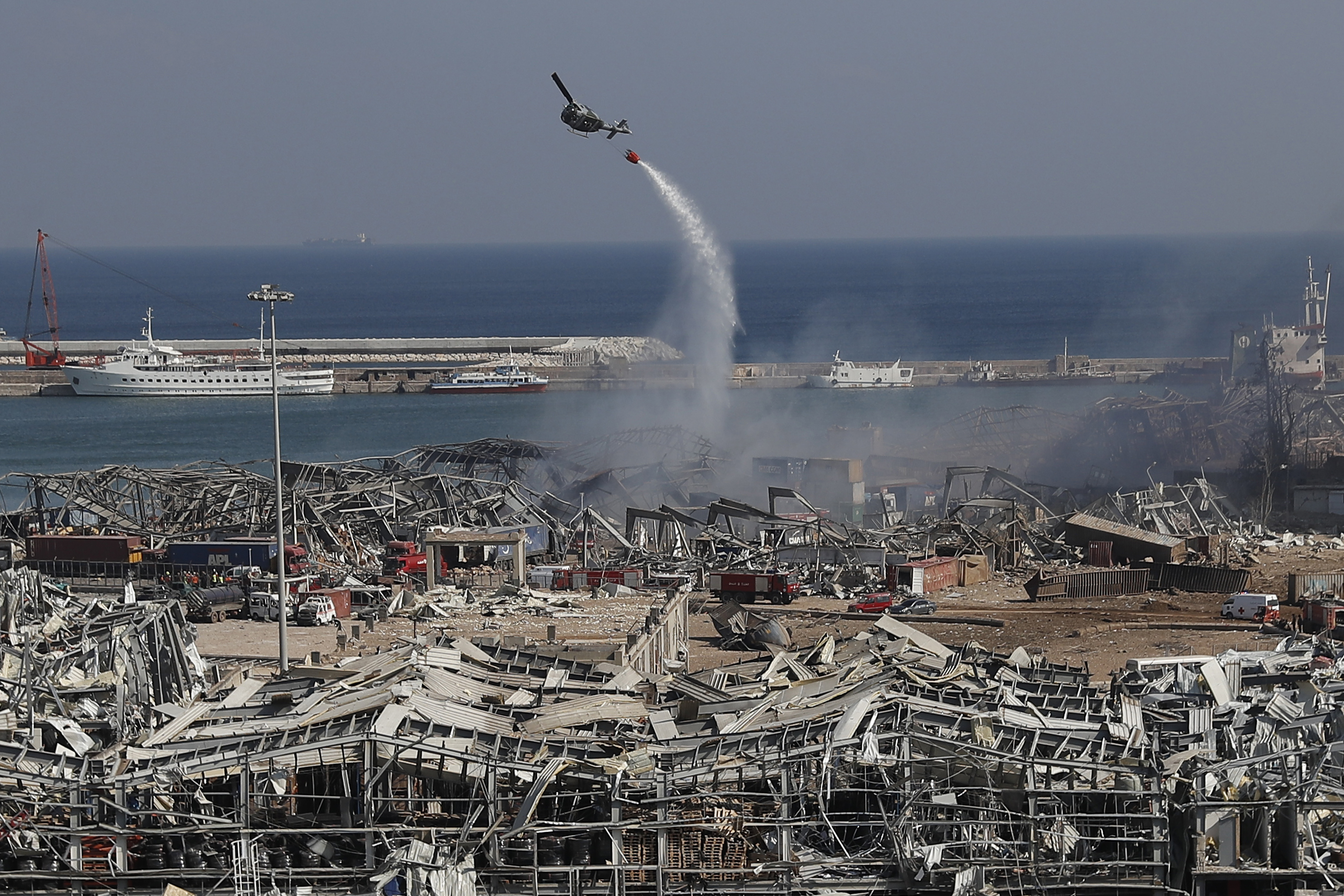 APTOPIX Lebanon Explosion