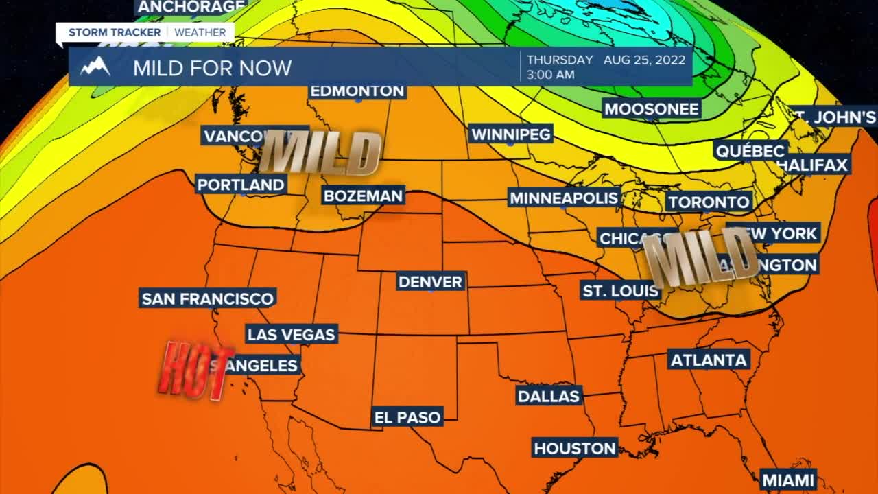 Milder pattern this week with rain showers likely - Vimarsana News