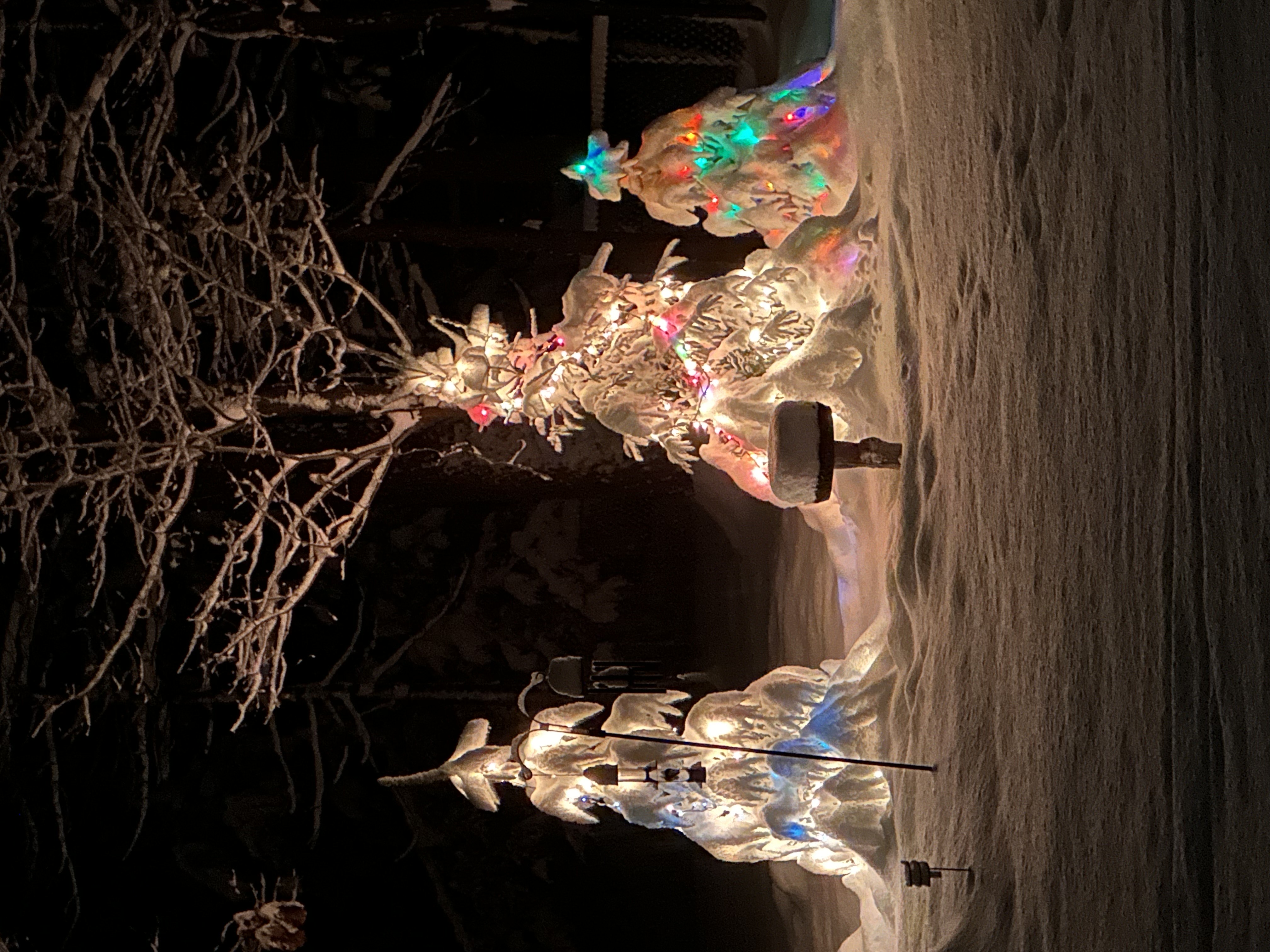 Snow in Grand Haven, Nov. 30, 2025