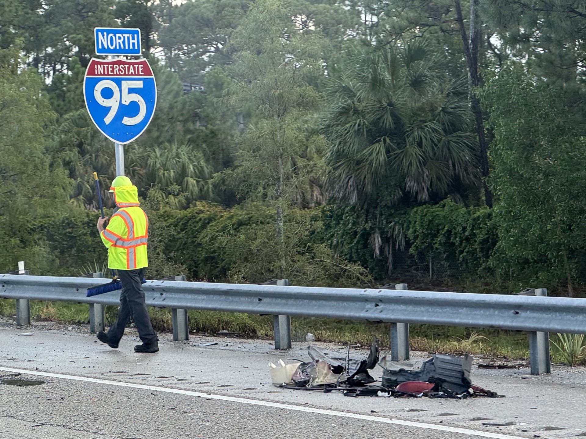 I-95 crash cleared PBG