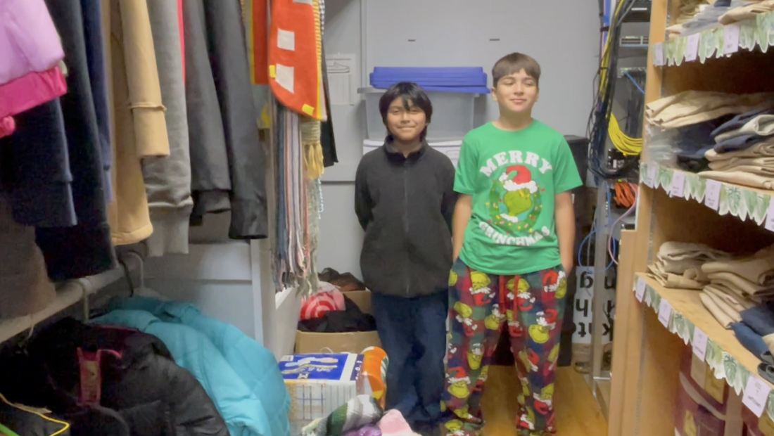 Clothes closet Sequoyah Elem