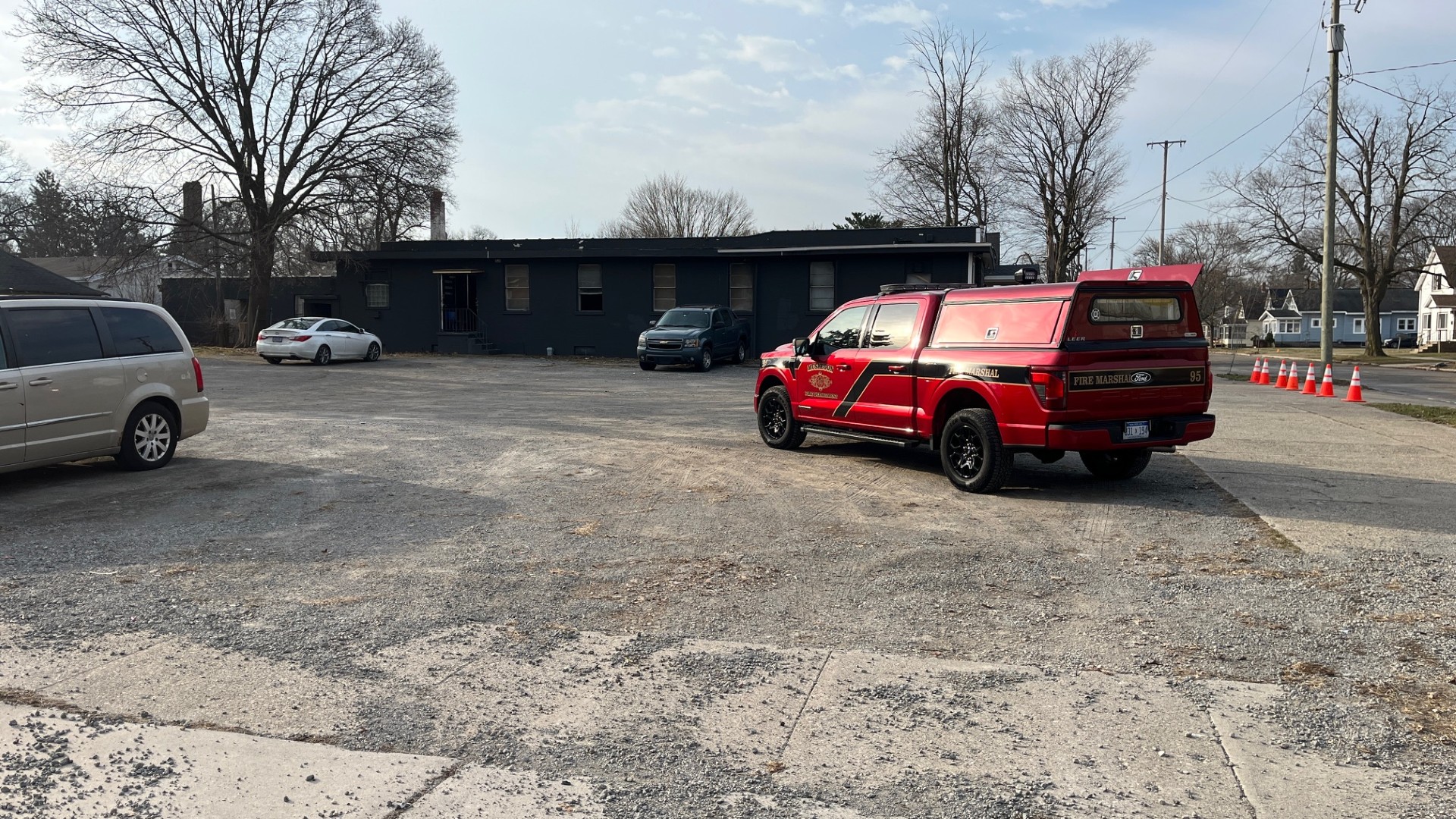 Muskegon fire at church