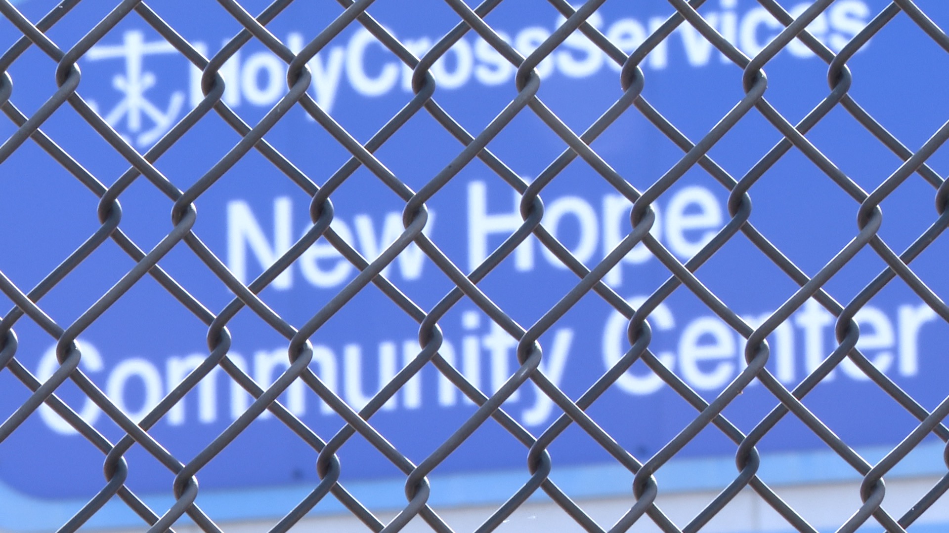 New Hope Community Center with fence