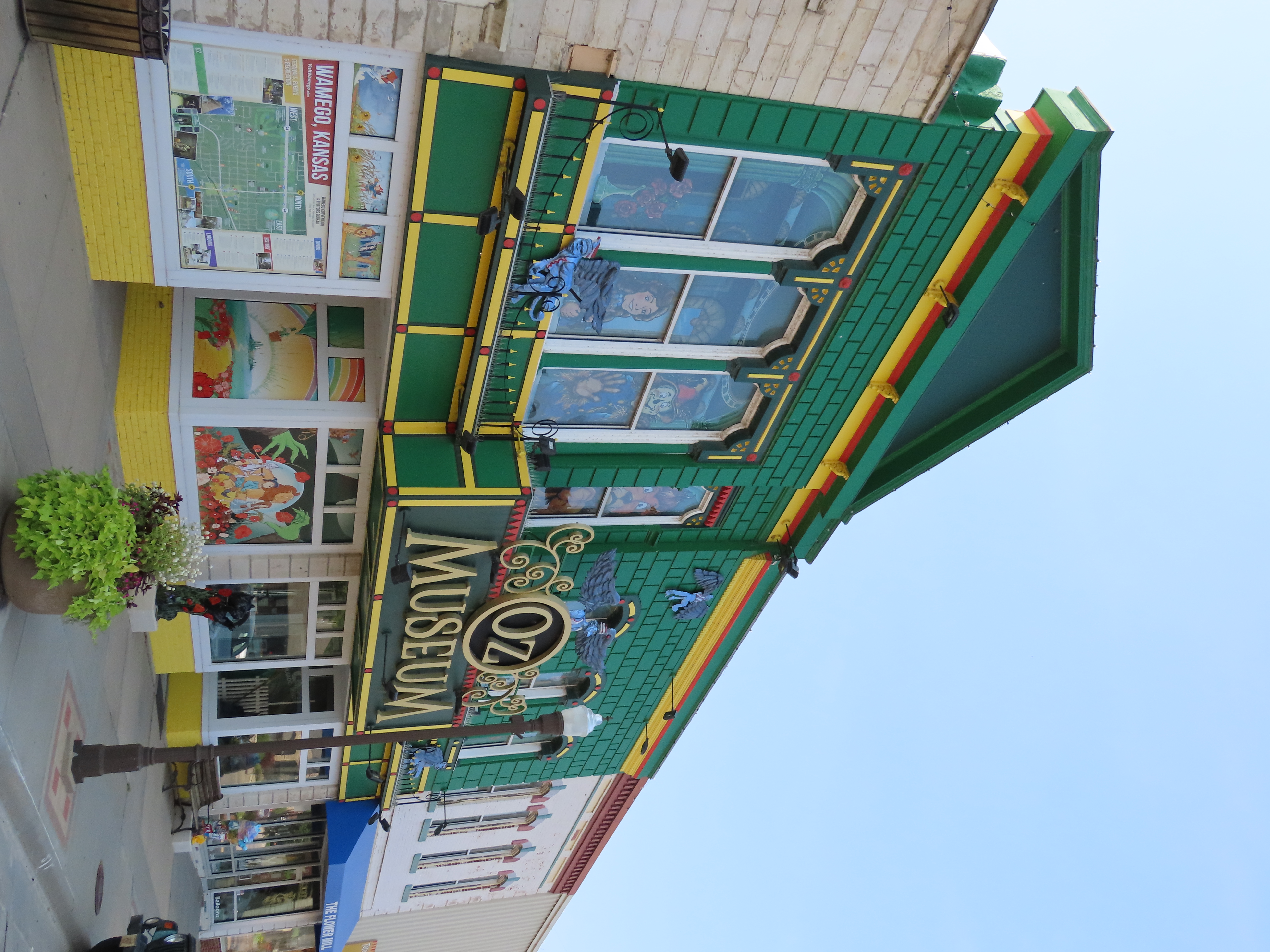 The Oz Museum stands out in downtown Wamego.JPG