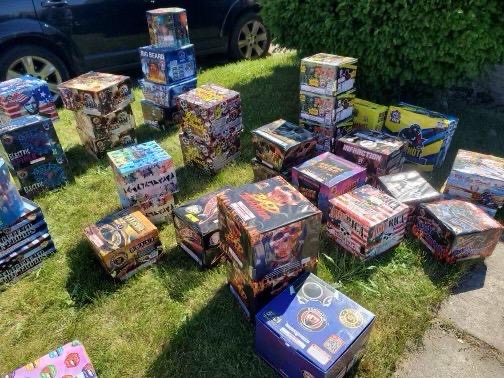Illegal fireworks