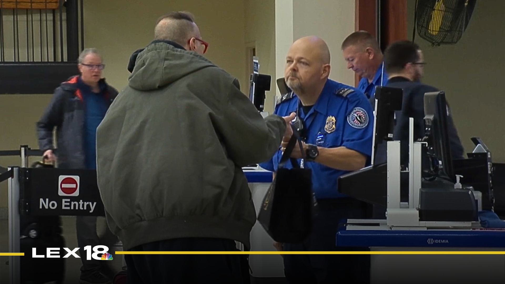 Father Jim Sichko donates gift cards to TSA employees