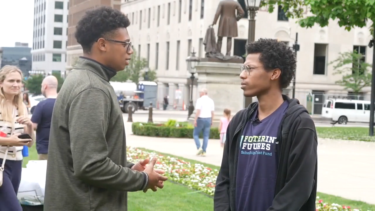 Fostering Futures scholarship event at Michigan Capitol helps foster students achieve college dreams