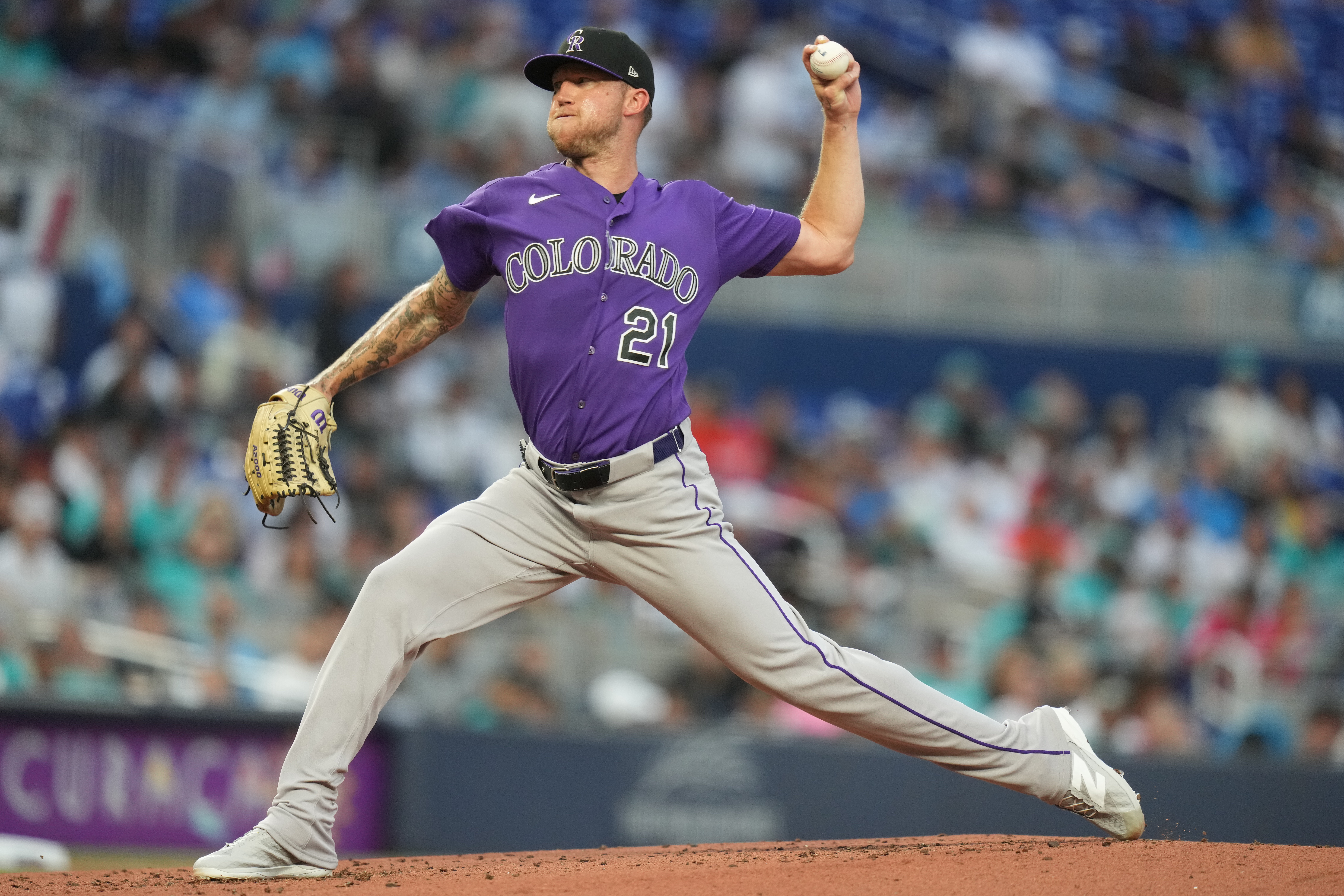 Rockies Marlins Baseball