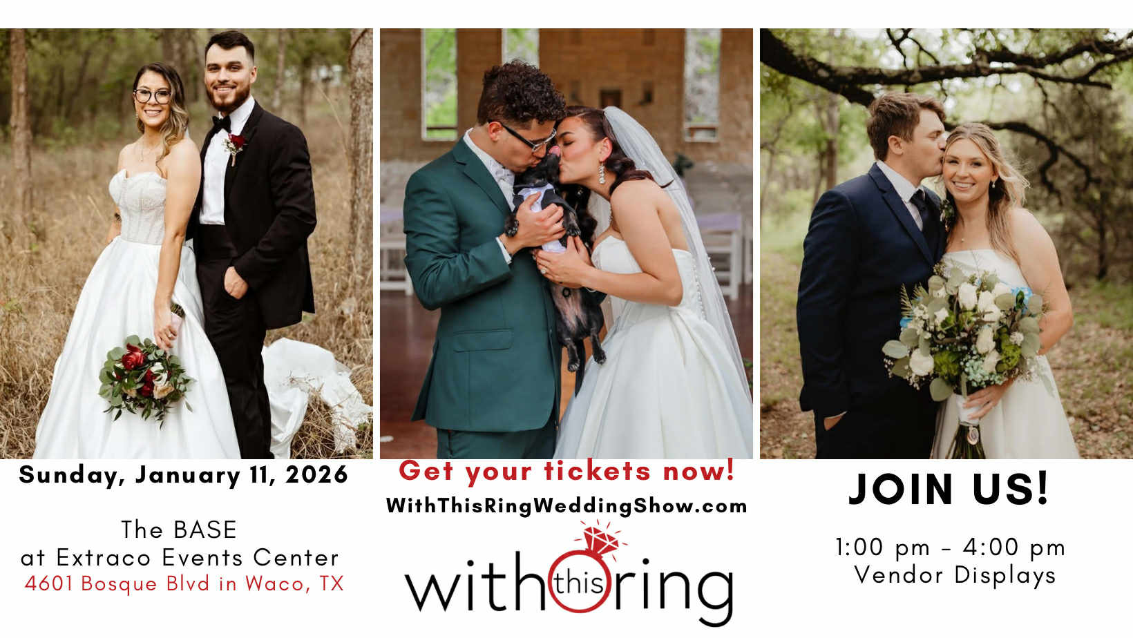 With this ring wedding show