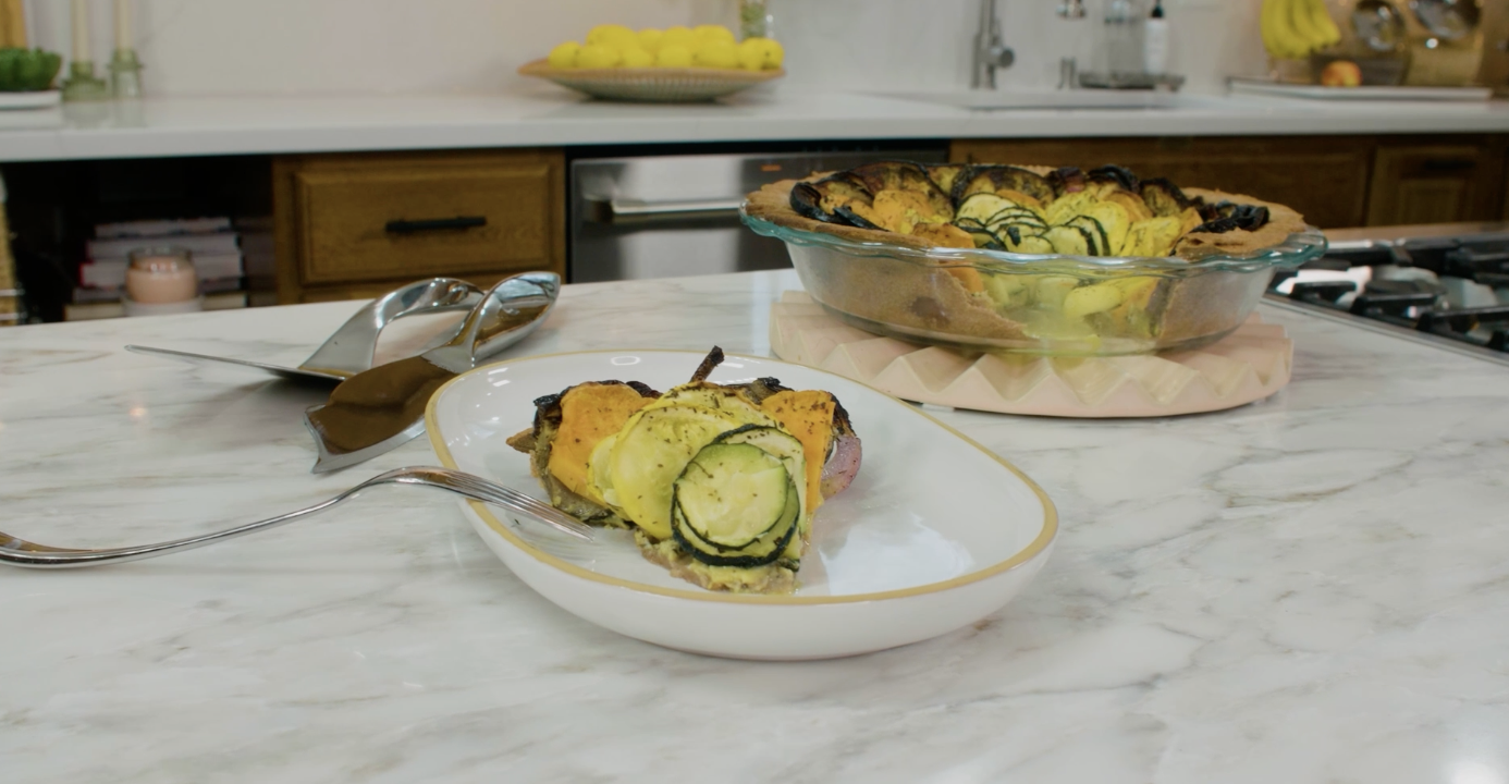 A spiral quiche