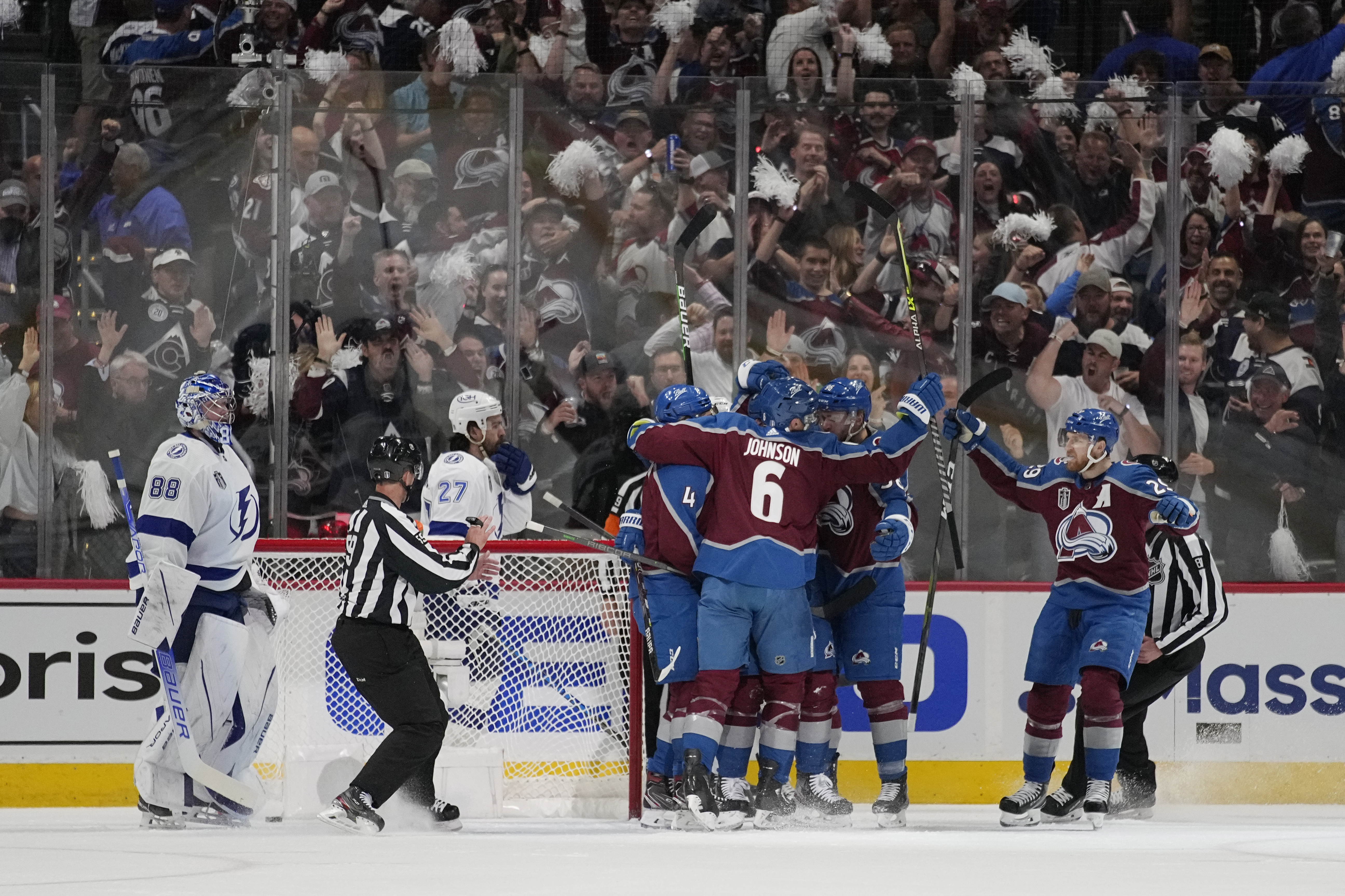 Stanley Cup Lightning Avalanche Hockey