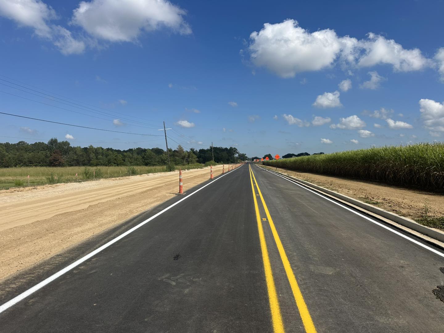 Two lanes of Youngsville Highway reopen