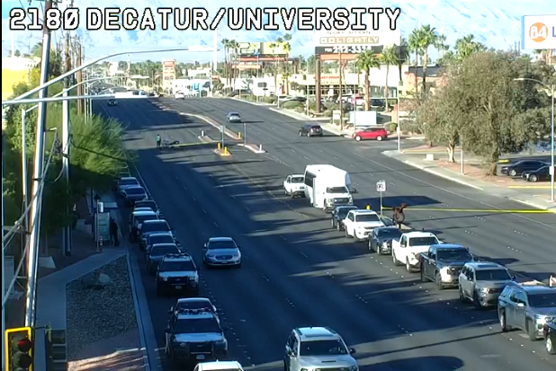 Roads blocked in Paradise