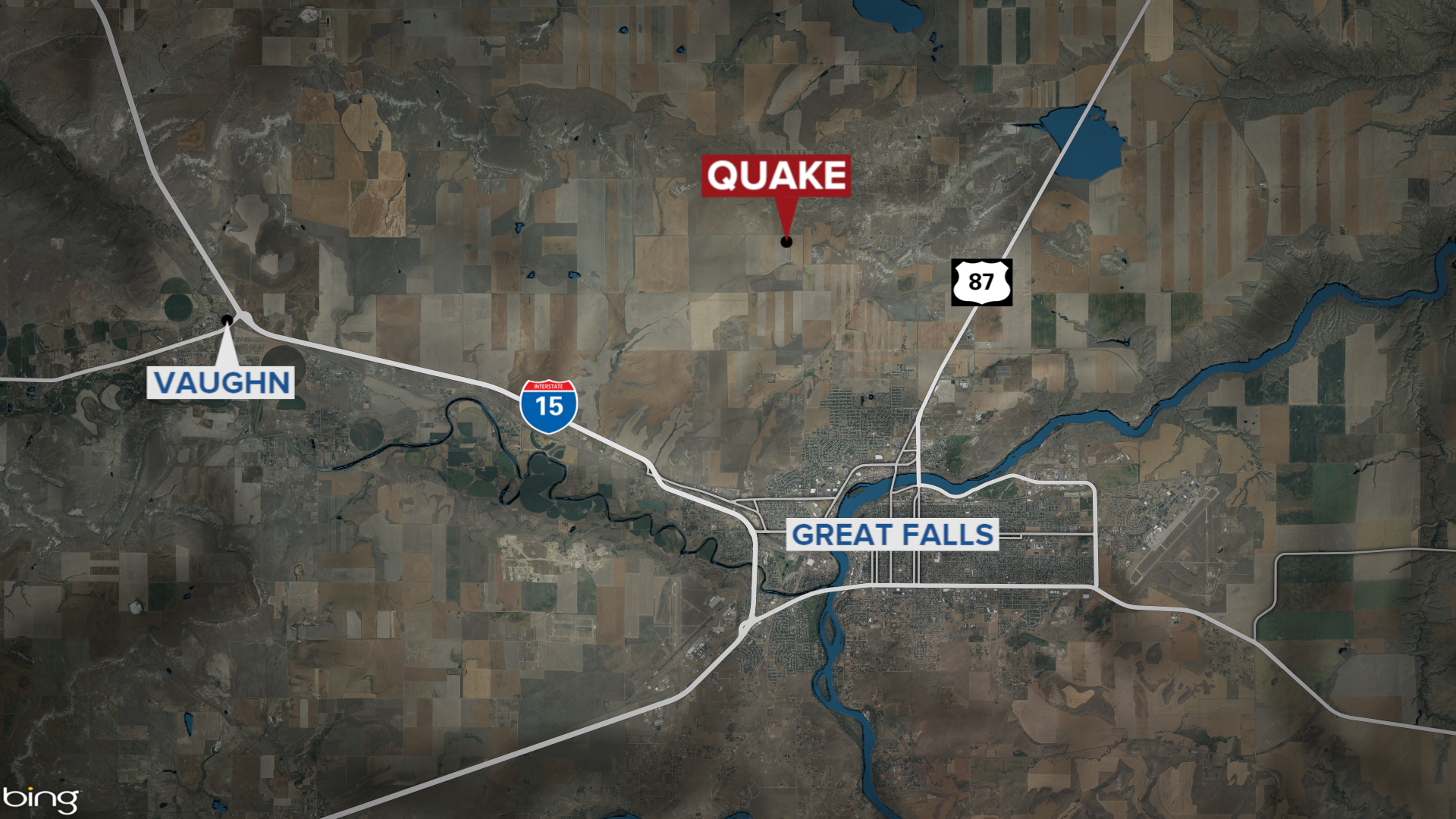 Small earthquake rattles Great Falls (February 12, 2026)