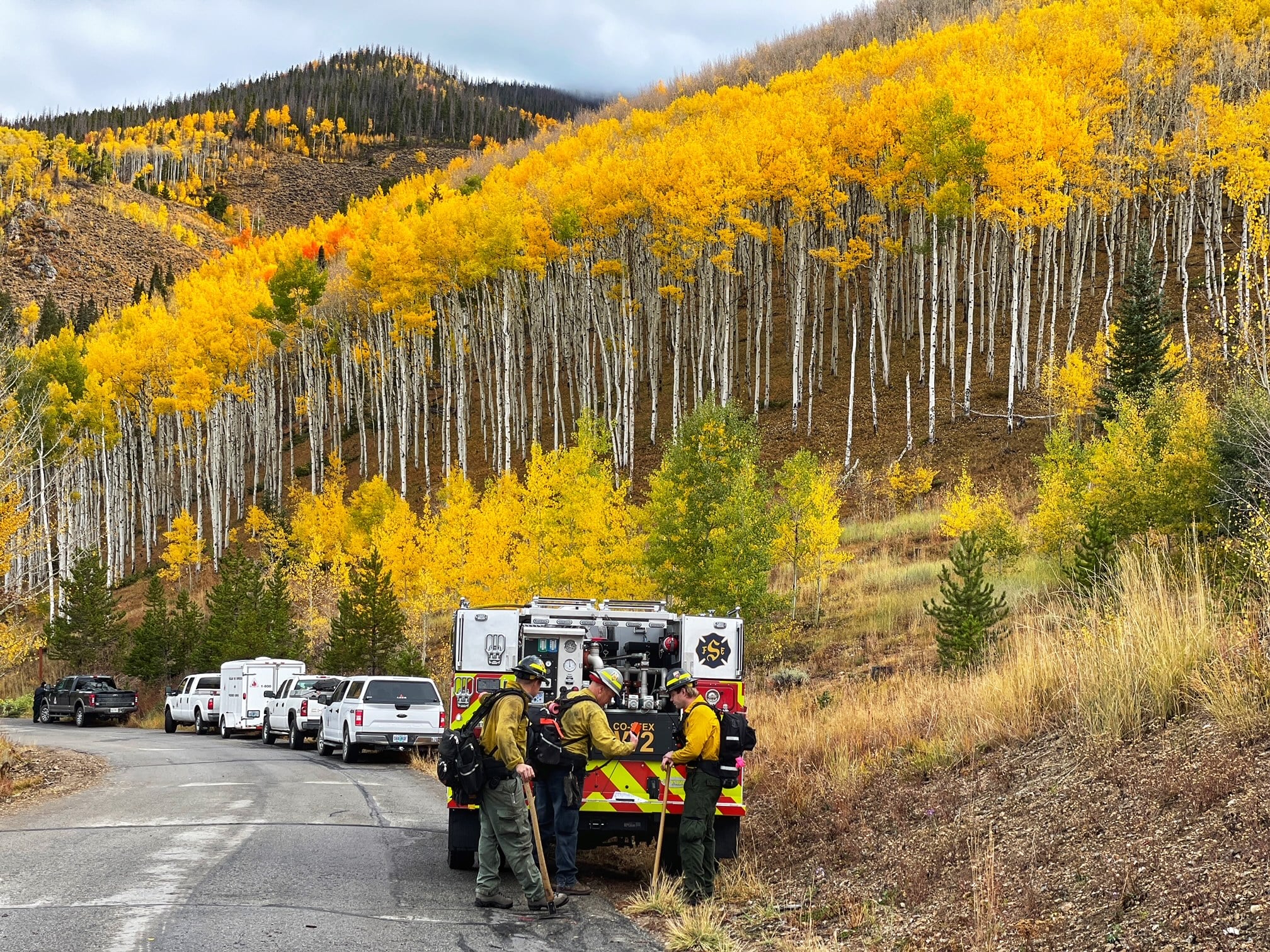 Ptarmigan Fire Sept 30 2021