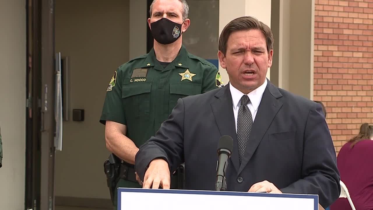 DeSantis in Pasco County