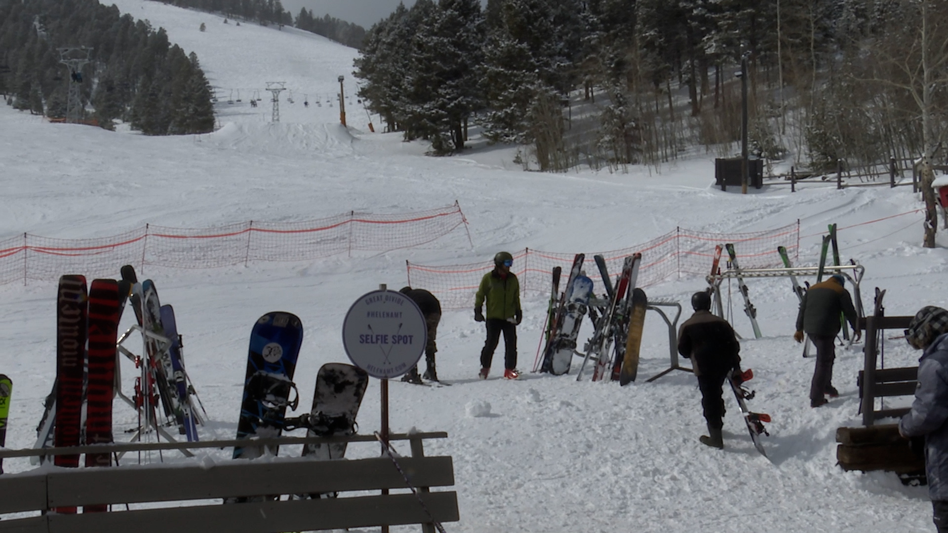Skiers and boarders enjoying spring snow at Great Divide - Vimarsana News