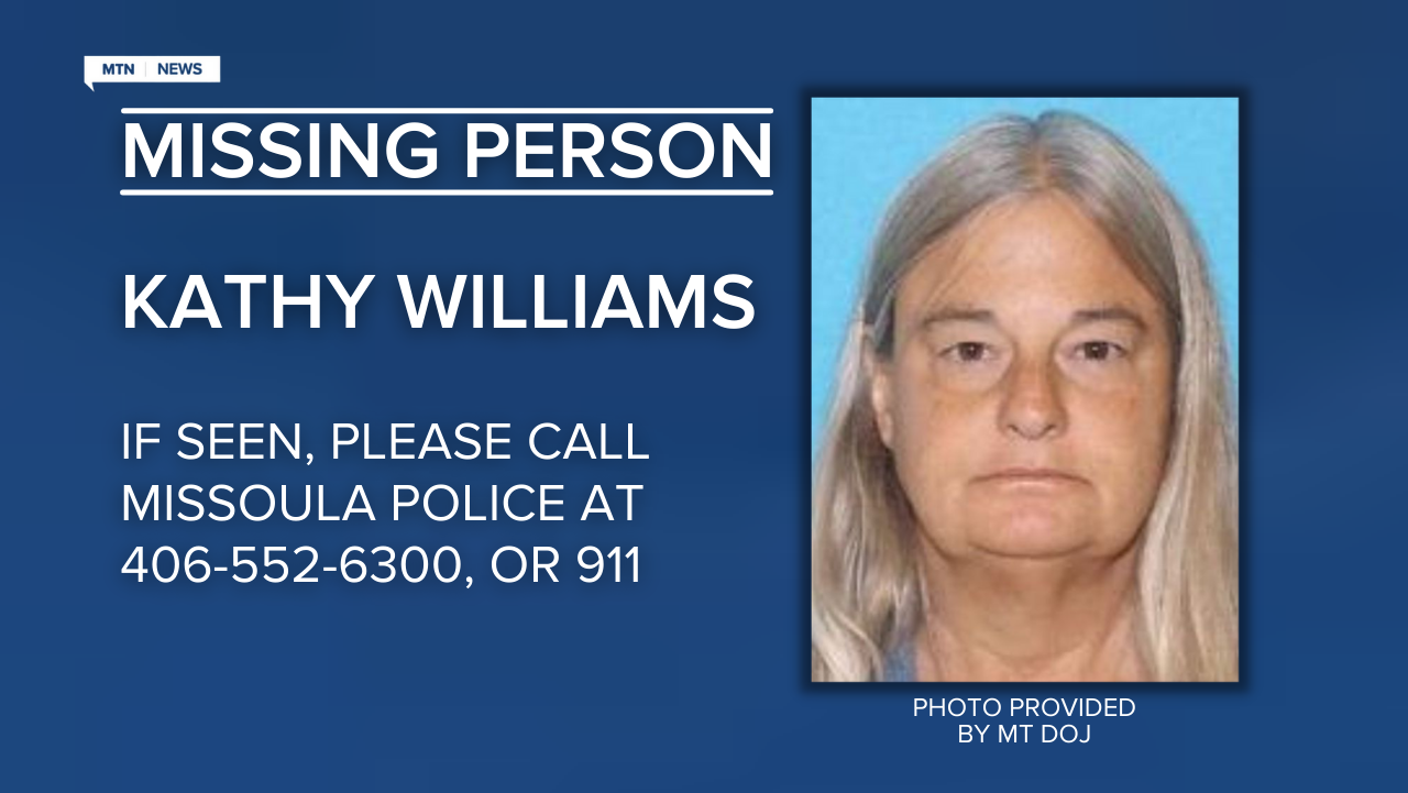 Missing-Endangered Person Advisory for Kathy Williams