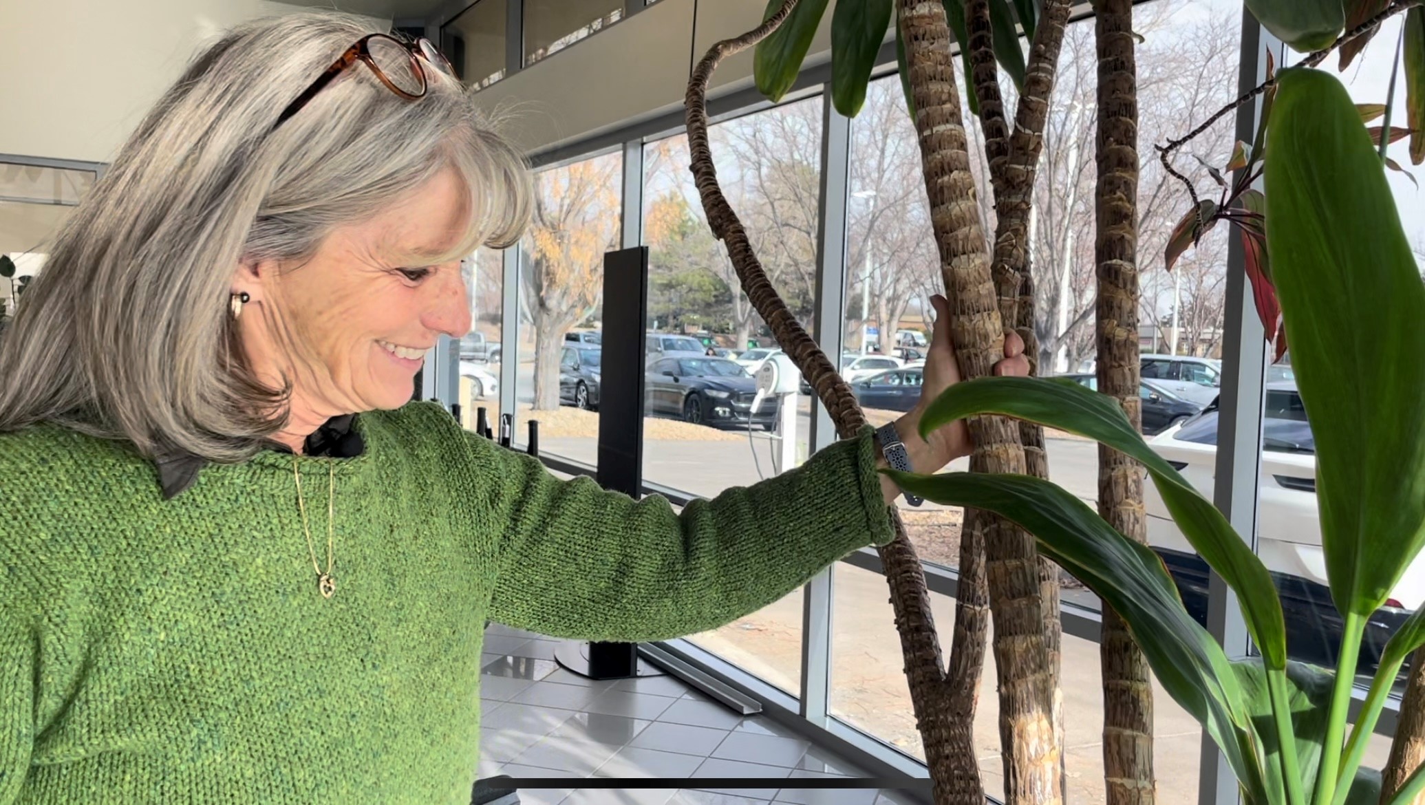 Shannon White is worried her son Ben Richard could lose his therapy plants, after the local business housing the plants undergoes a remodeling.