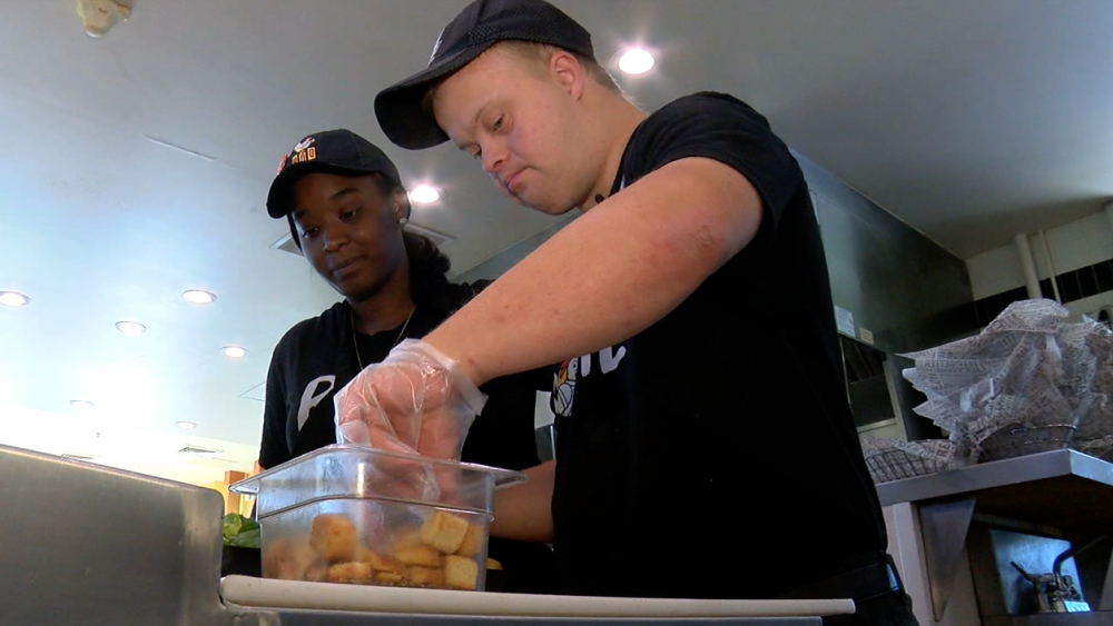 Sam Piazza works at PDQ