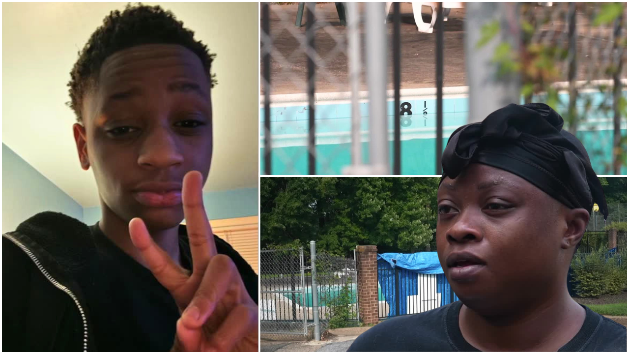 Dozens gathered for a vigil honoring 13-year-old Allan Taylor, who died at a Richfield Place Apartments pool. His aunt is calling for lifeguards at all pools.