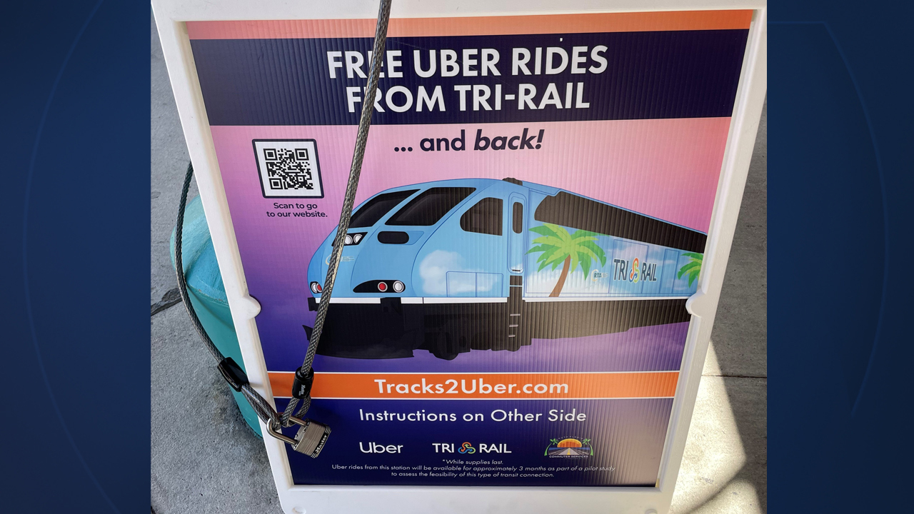 If you're looking for easier ways for commuting to and from rail stations, one ridesharing company is partnering with the South Florida Regional Transportation Authority to help you out.