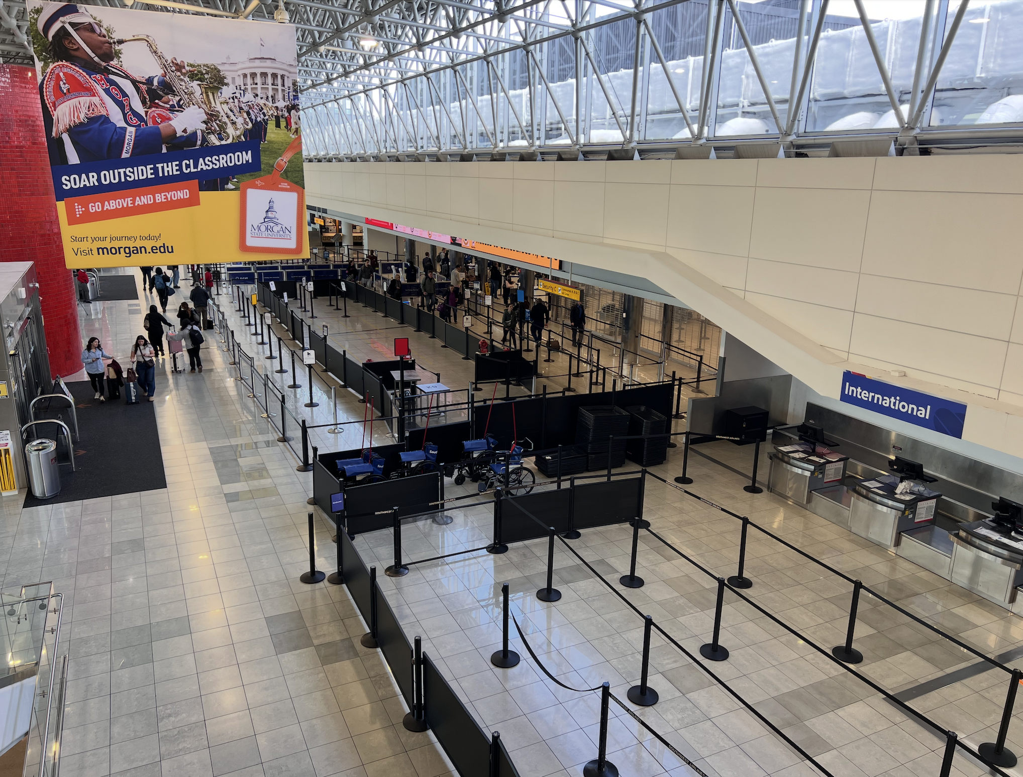 BWI short TSA lines 