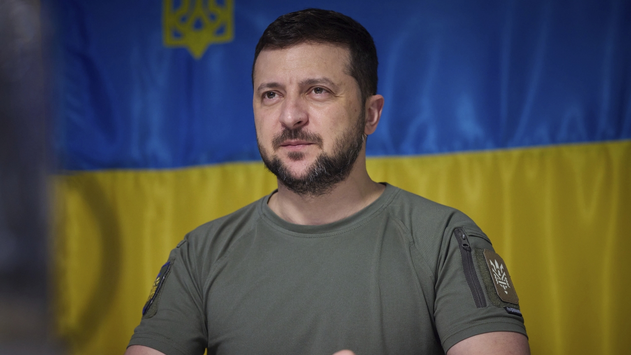 Ukrainian President Volodymyr Zelenskyy