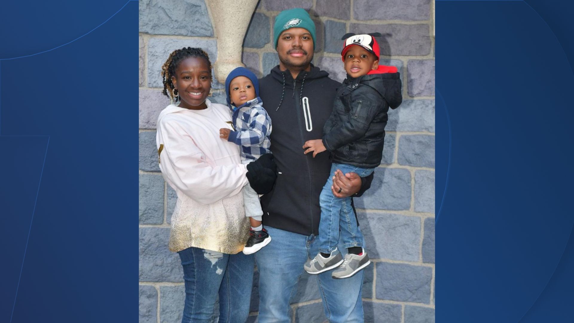Deputy Darnell Calhoun with family