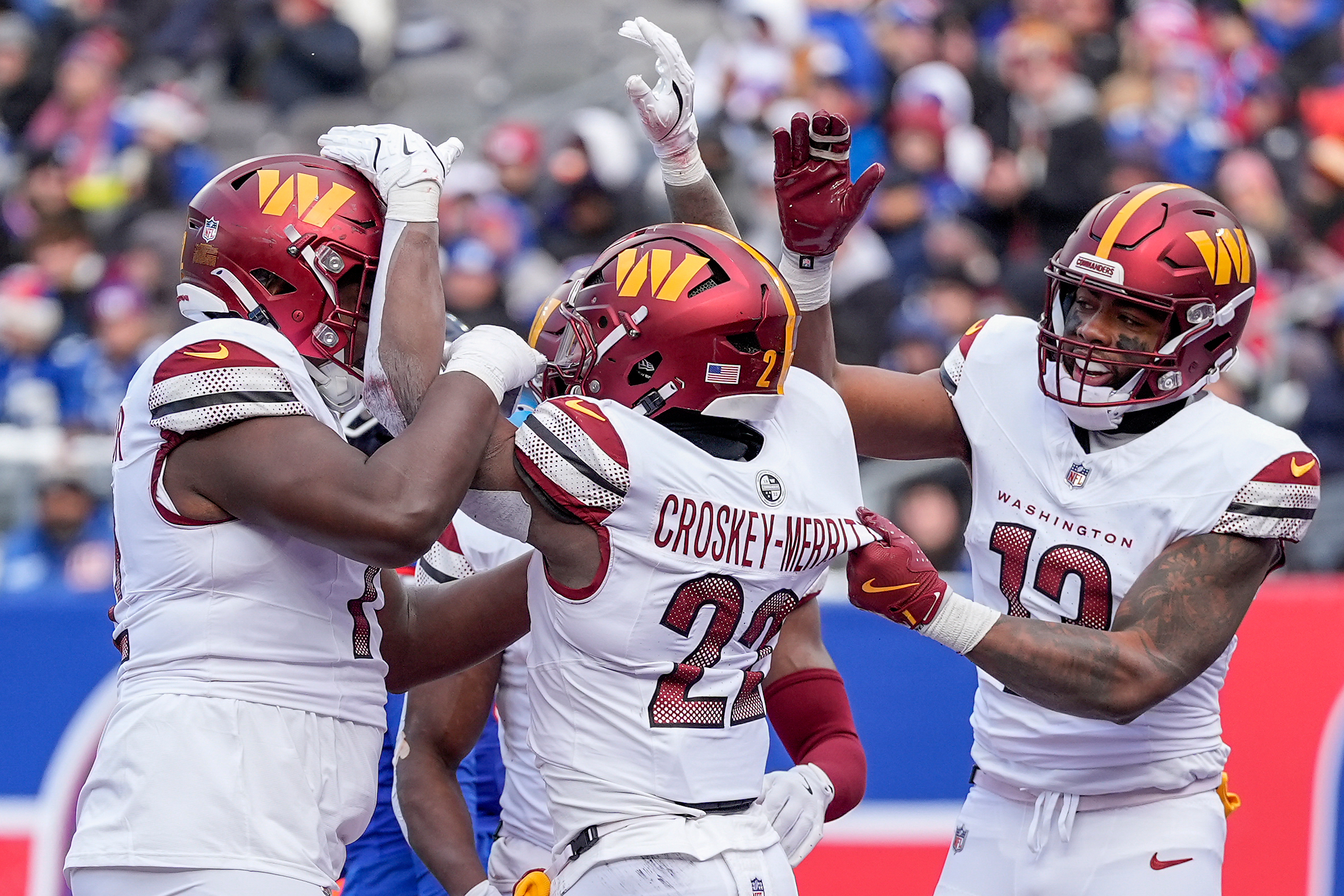 Commanders Giants Football