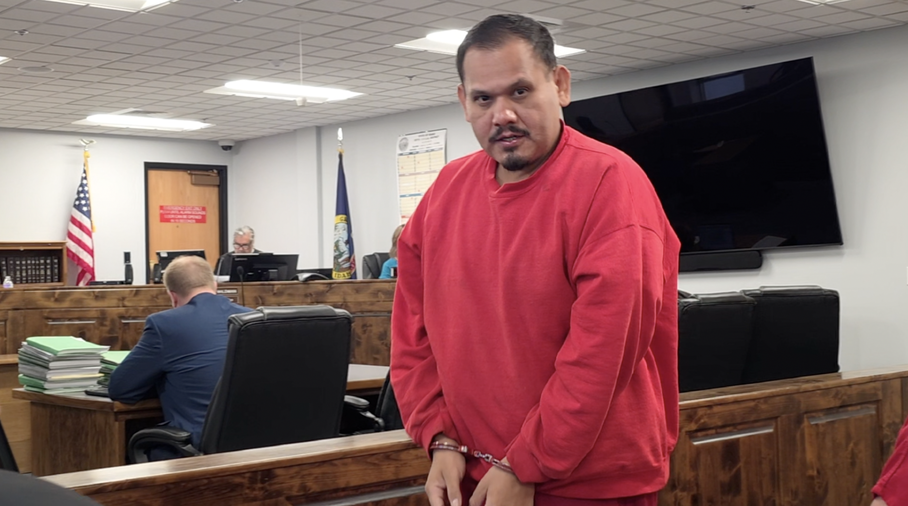 Gooding County murder suspect appears in court for scheduling conference