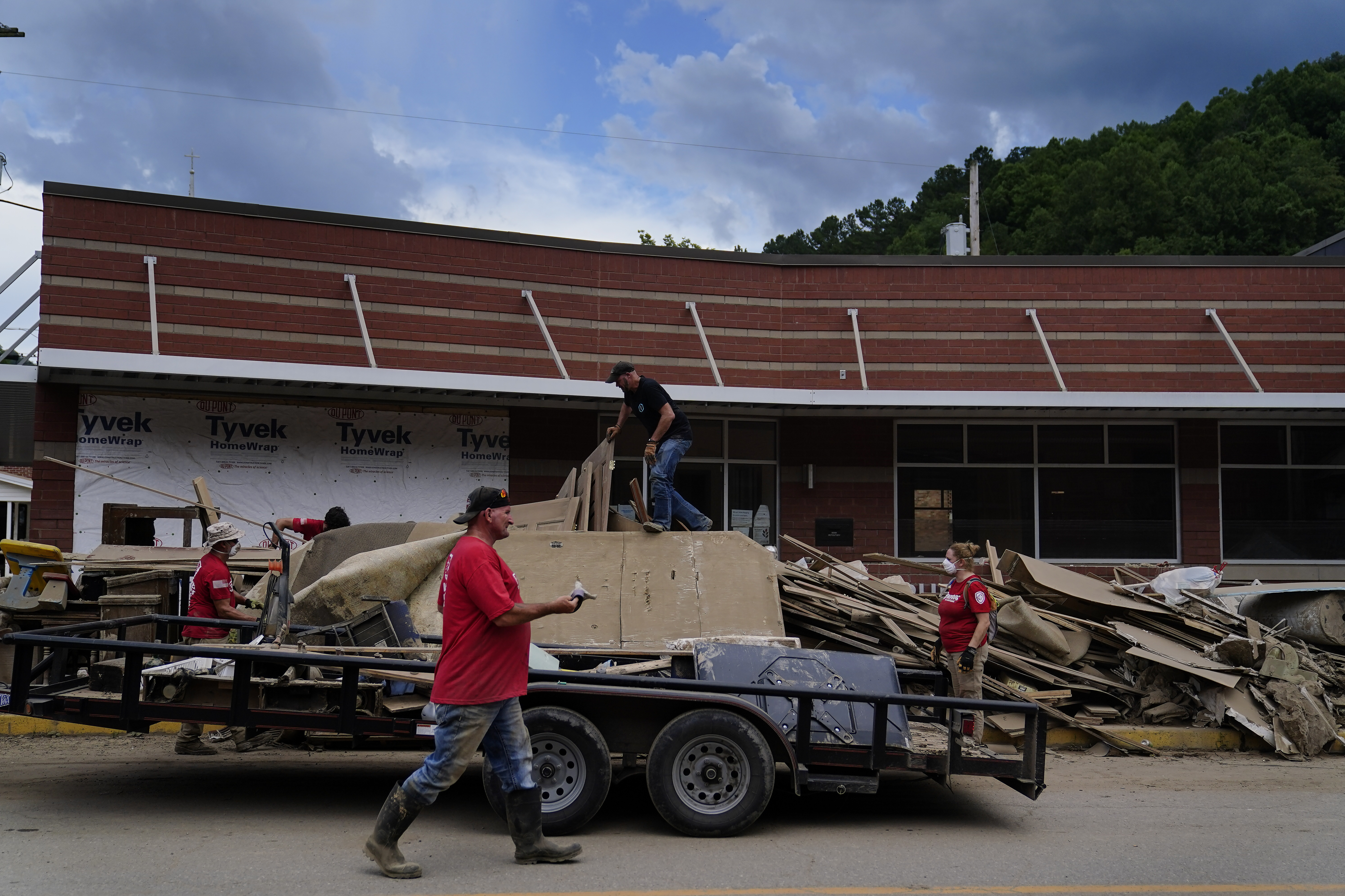 Severe Weather Appalachia-Coal Town