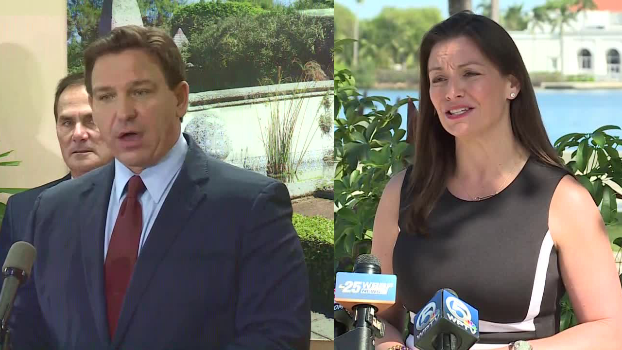 Gov. Ron DeSantis and Nikki Fried, comparisons to Adolf Hitler