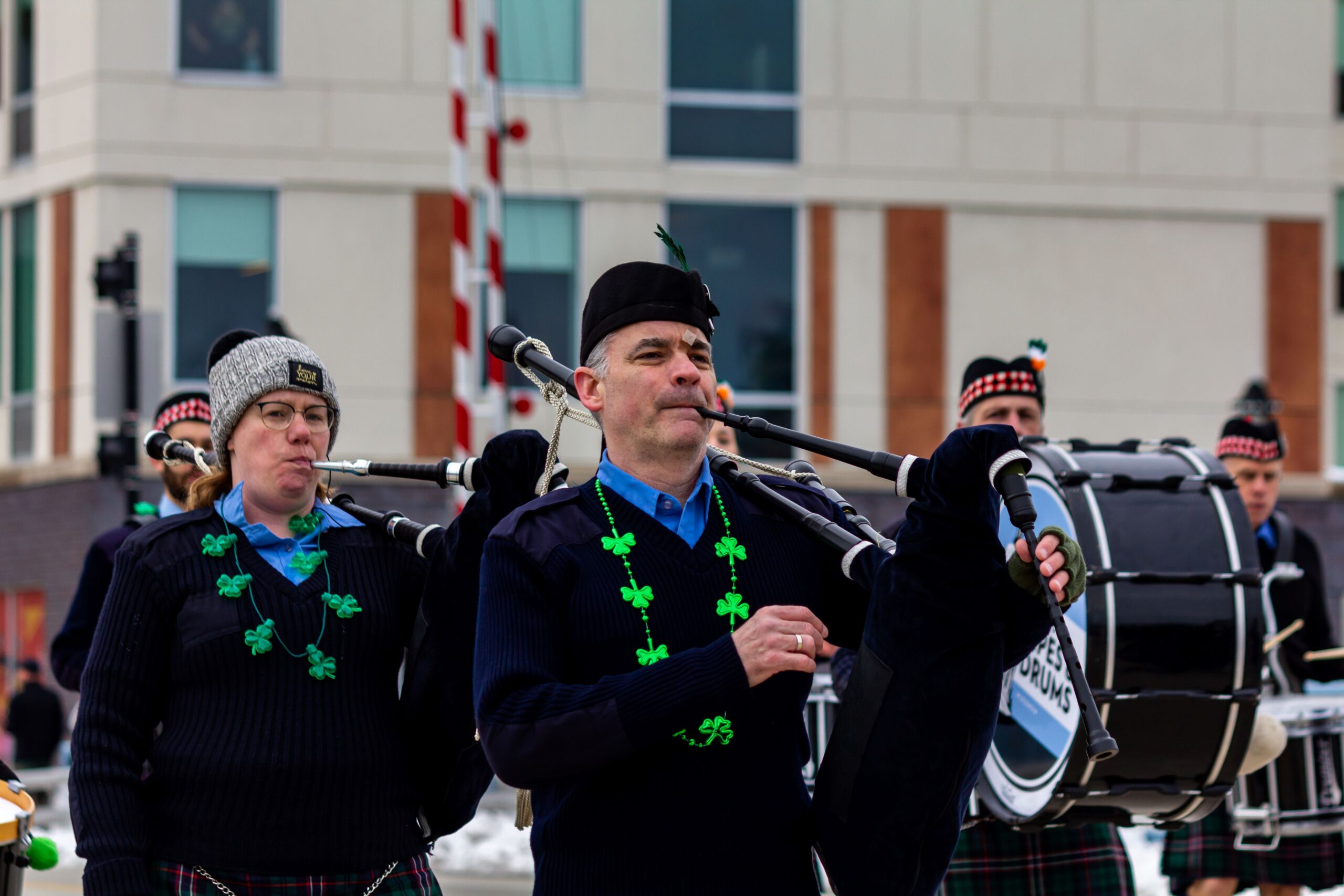 St Patrick's Day Parade Band 