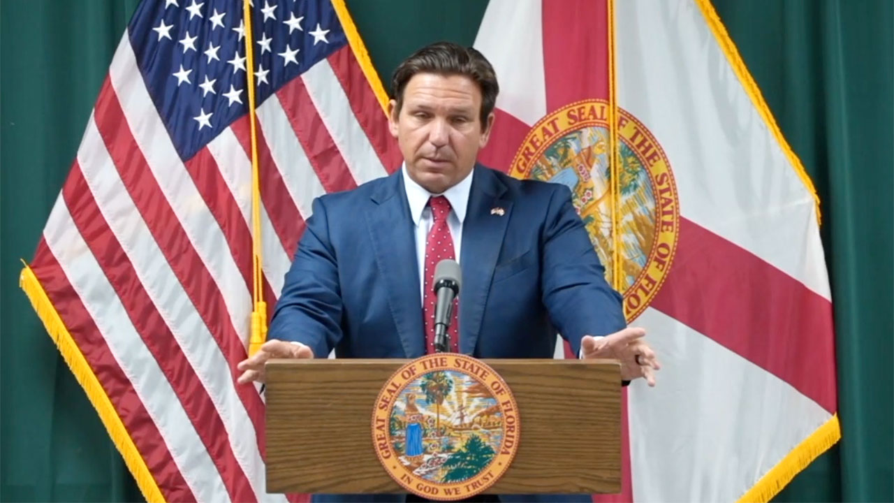 Gov. Ron DeSantis is urging the Republican-controlled Legislature to approve a proposed constitutional amendment that would expand the homestead exemption and create a pathway toward eventually eliminating property taxes on primary residences.