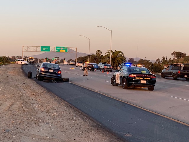 Man dies after being hit by car while changing tire in Chula Vista